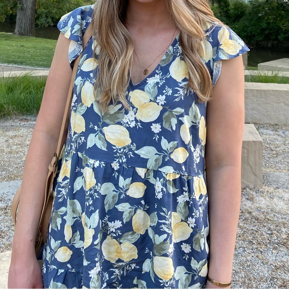 Lemon dress Abercrombie - TALL